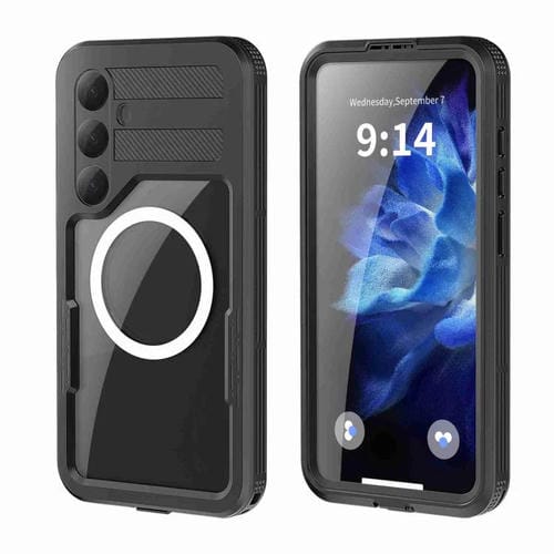 Funda RedPepper para Samsung Galaxy S25+ 5G, resistente al agua IP68, triple protecciĂłn MagSafe (negra)