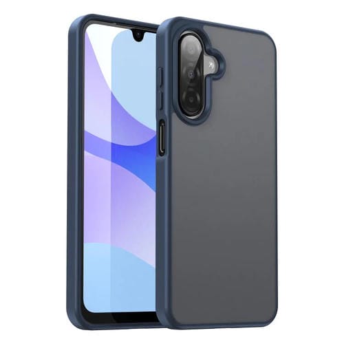 Funda hĂbrida de TPU translĂșcida y esmerilada para Samsung Galaxy A26 5G (azul cian)
