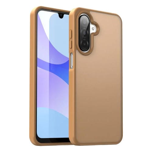Funda hĂbrida de TPU translĂșcida y esmerilada para Samsung Galaxy A26 5G (Dorado desierto)