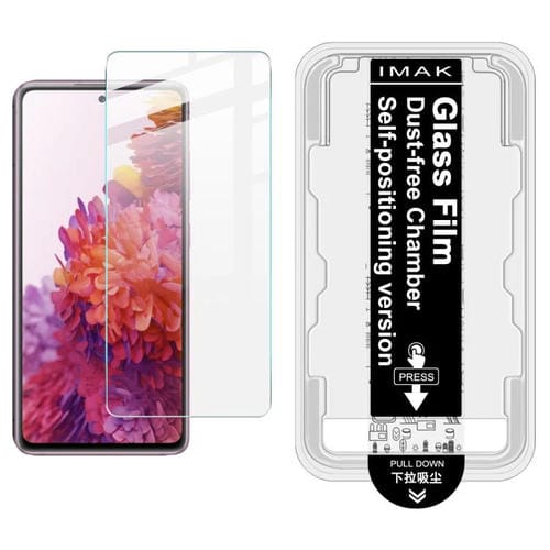 Para Samsung Galaxy S20 FE 4G/5G imak Localizador de cĂĄmara libre de polvo Serie H PelĂcula de vidrio templado