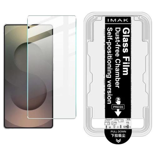 Para Samsung Galaxy S25 Ultra 5G imak Localizador de cĂĄmara libre de polvo Serie H PelĂcula de vidrio templado