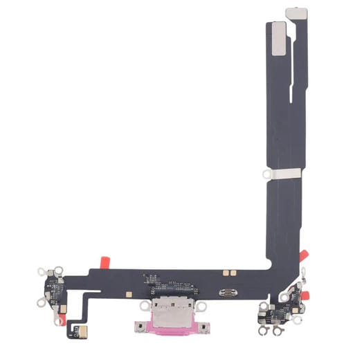Cabo Flex Porto de Carregamento Apple iPhone 16 Plus (Rosa)