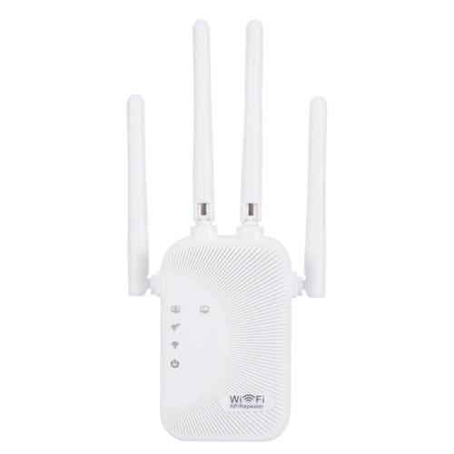 Enrutador Inalámbrico WIFI SM-010 300 M Cuatro Antenas (Enchufe de la UE)