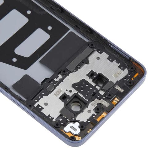 Back Cover of Plastic Battery with Central Frame and Camera Lens Cover for ZTE Blade V70 Max (Purple)