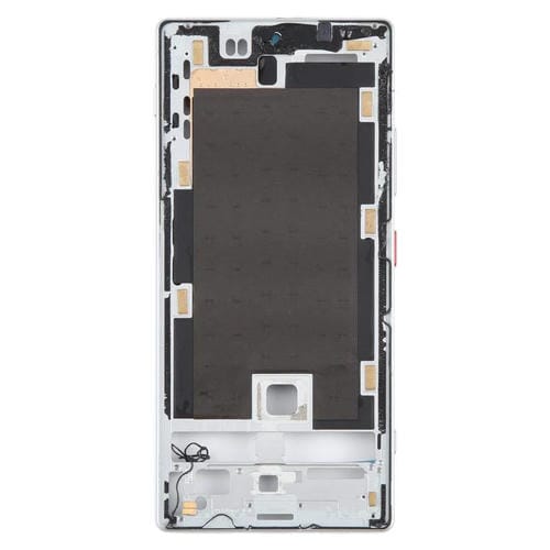 Marco Central y Bisel para ZTE Nubia Z70 Ultra NX733J NX736J (Plata)