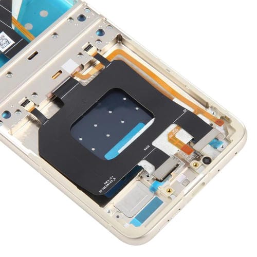 Ecrã Completo Original com Moldura para Motorola Razr 50 (Laranja)