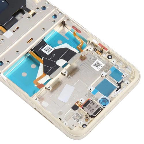 Ecrã Completo Original com Moldura para Motorola Razr 50 (Laranja)