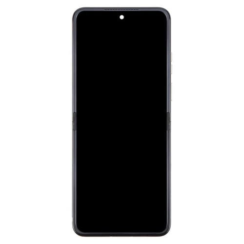 Ecrã Completo Original com Moldura para Motorola Razr 2024 (Laranja)