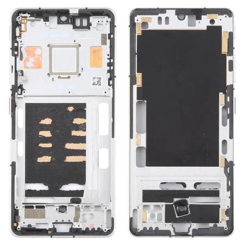 Original Central Frame for ZTE Nubia Z60S Pro (Silver)