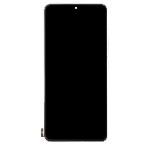 Schermo Completo AMOLED Originale per Xiaomi Poco F6 Pro con Cornice (Bianco)