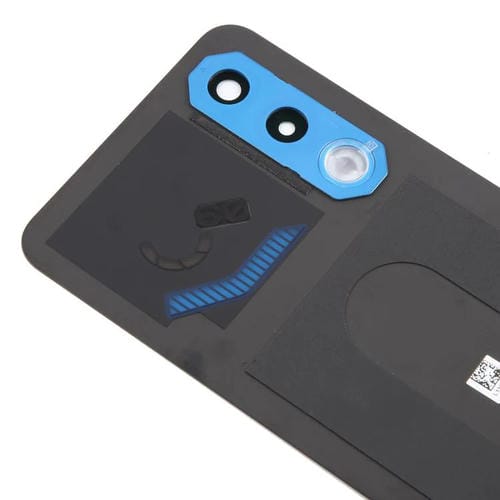 Couvercle arrière en verre de batterie pour ZTE Nubia Neo 3 GT avec couvercle pour objectif de caméra (Gris)