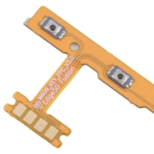 Bouton d'alimentation et câble flexible de volume Motorola Edge 50 Fusion