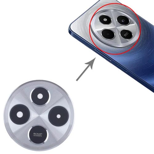 Rückkameraobjektiv Xiaomi Redmi 14C 4G (Silber)