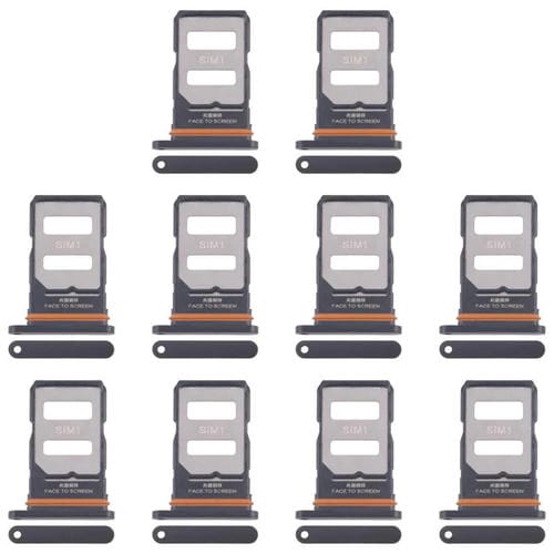 Tabuleiro Cartão SIM Xiaomi 14T Pro+ 5G (Preto) (10 Unidades)