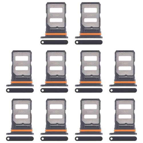 Tabuleiro Cartão SIM Xiaomi Redmi Turbo 4 (10 Unidades) (Preto)