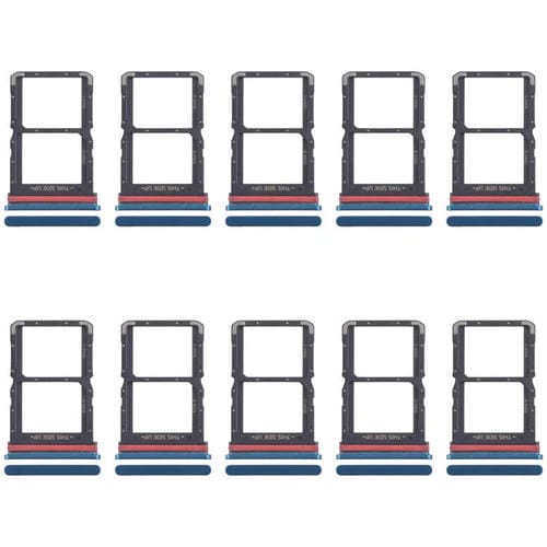 Plateau Carte SIM Motorola Moto G71 5G XT2169-1 XT2169-2 (Bleu) (10 Unités)