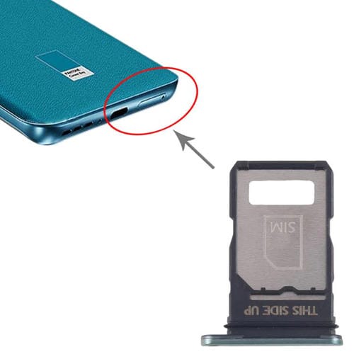 SIM Card Tray Motorola Edge 40 Neo XT2307-1 (Green) (10 Units)