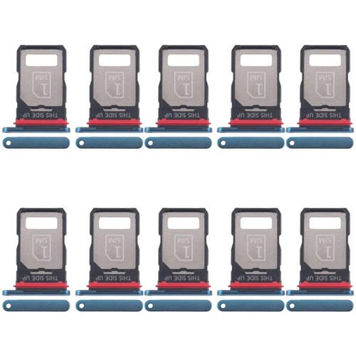 SIM-Kartenfach Motorola Edge 40 Neo XT2307-1 (Blau) (10 Stück)