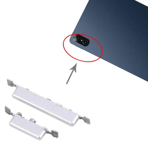 Power Button and Volume Control for Honor V7 Pro BRT-W09 (Silver)