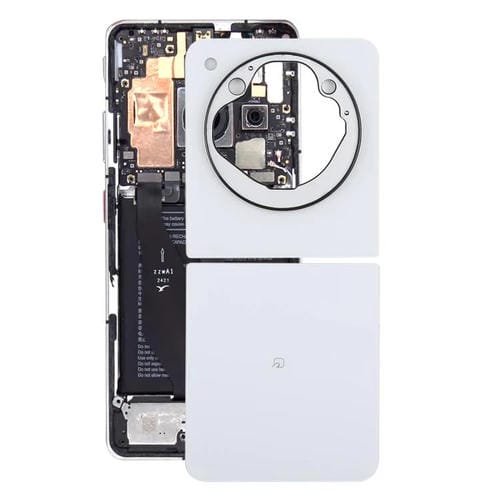 Couvercle arrière de batterie ZTE Libero Flip 5G A304ZT (blanc)