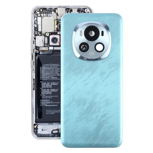 Carcasa trasera con tapa para lente de cámara para Honor Magic6 (verde)