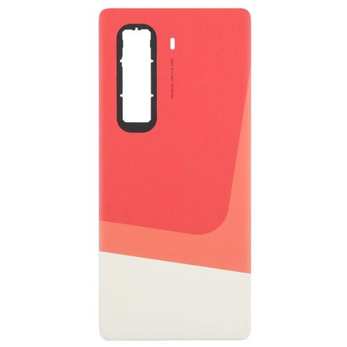 Funda trasera de cuero original para Infinix Hot 50 Pro+ 4G X6880 (roja)