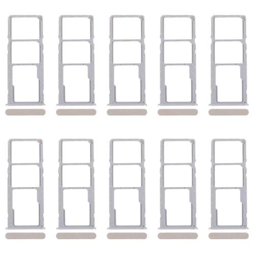 Bandejas para tarjeta SIM original Realme Narzo N53 4G (10 unidades) + bandeja para tarjeta SIM + bandeja para tarjeta Micro SD (dorada)