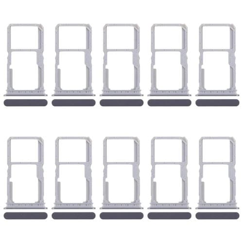 Bandeja para tarjeta SIM original Realme 14x India (10 unidades) + bandeja para tarjeta SIM/bandeja para tarjeta Micro SD (negra)
