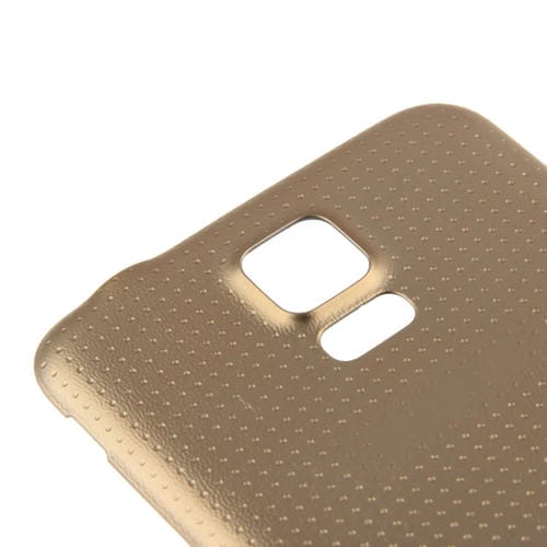 Copertura Batteria Samsung Galaxy S5/G900 Impermeabile (Oro) Materiale Plastico