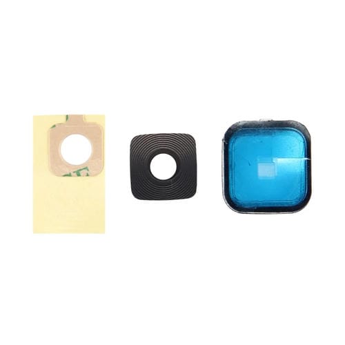 Capot d'objectif d'appareil photo Samsung Galaxy Note Edge/N915 (10 pièces) (Noir)