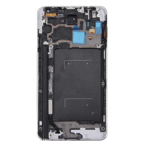 LCD-Bildschirm Samsung Galaxy Note 3/N900A/N900T mit Rahmen (Schwarz)
