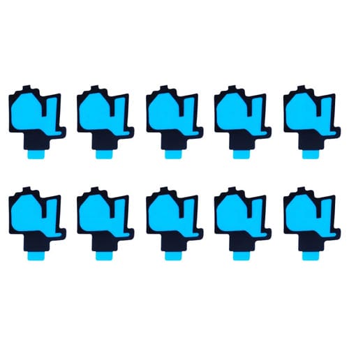 Adesivo de Tampa de Lente de Câmara Samsung Galaxy S8/G950 (10 Peças)