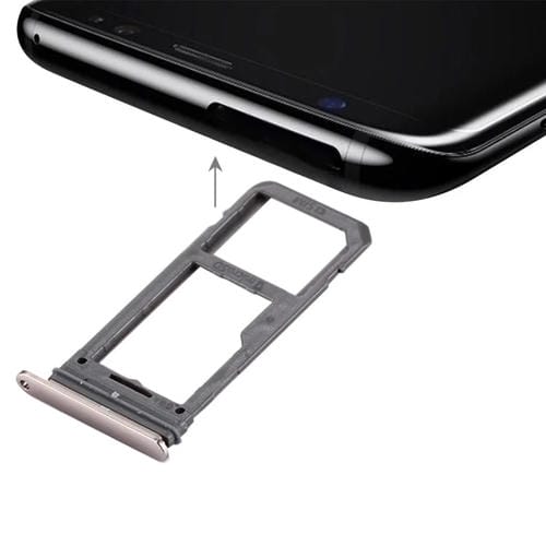 Plateau de carte SIM et Micro SD Samsung Galaxy S8 (Or)