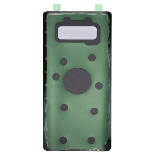 Rückseite der Batterieabdeckung Samsung Galaxy Note 8 mit Klebstoff (Silber)