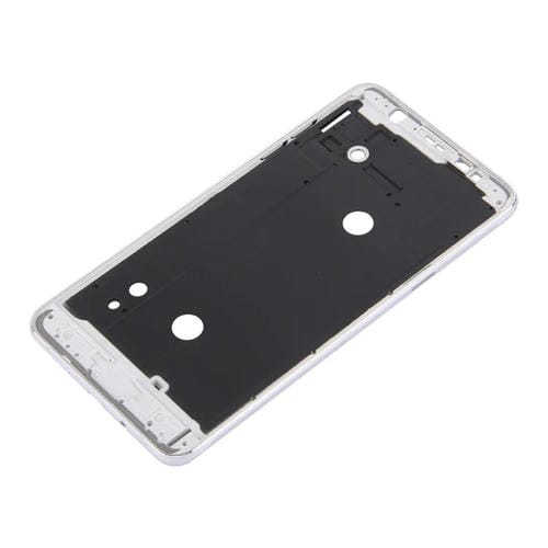Frente do invólucro LCD Samsung Galaxy J7 J710 Moldura Moldura Placa (Prata)