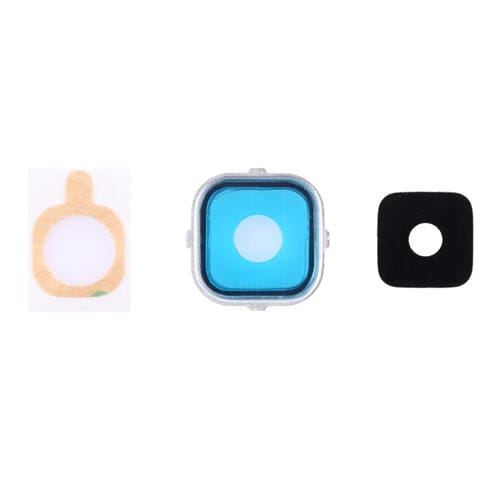 Bisel de Cámara Trasera y Lente Samsung Galaxy Alpha G850 con Pegatina (10 Piezas)