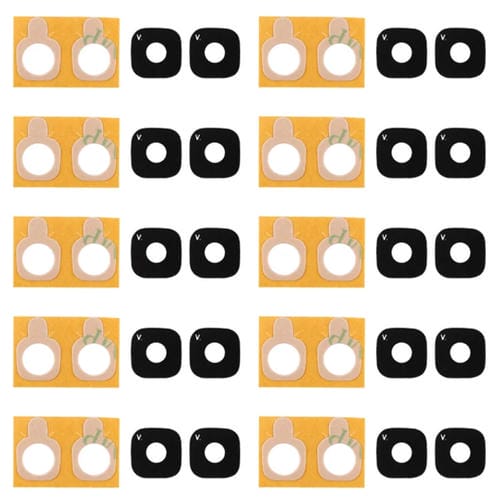 Rear Camera Lens Cover with Sticker Samsung Galaxy J5 Prime - Pack of (10 Pieces)