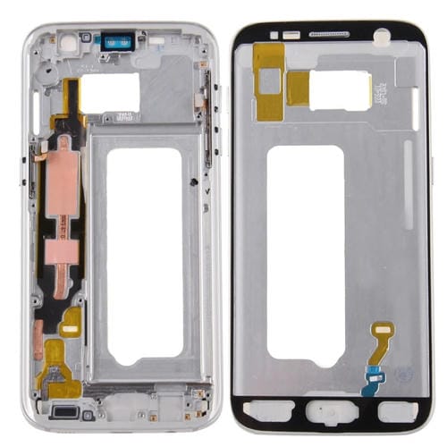 LCD-Frontgehäuse Rahmen Lünette Samsung Galaxy S7/G930 (Silber)