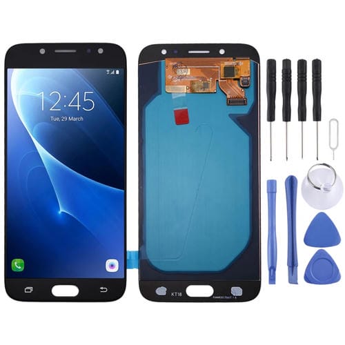 LCD-Bildschirm Oled Samsung Galaxy J7 Pro/J730F/DS (Schwarz)