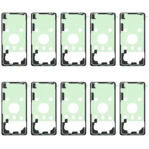 Adhésif de Couverture Arrière Samsung Galaxy S10+ (10 Pièces)