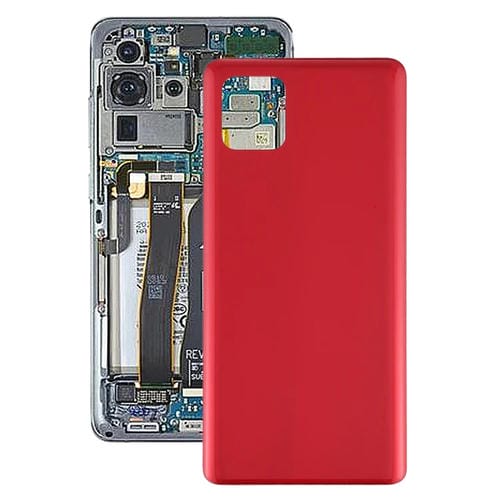 Tapa Trasera de Batería Samsung Galaxy A91 (Rojo)