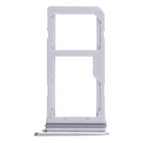 Plateau de carte SIM et Micro SD Samsung Galaxy S7 Edge (Blanc)