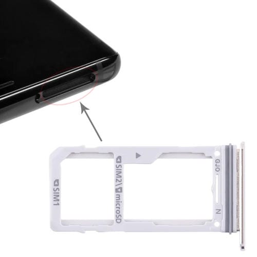SIM Card and Micro SD Tray Samsung Galaxy Note 8 (Gold)