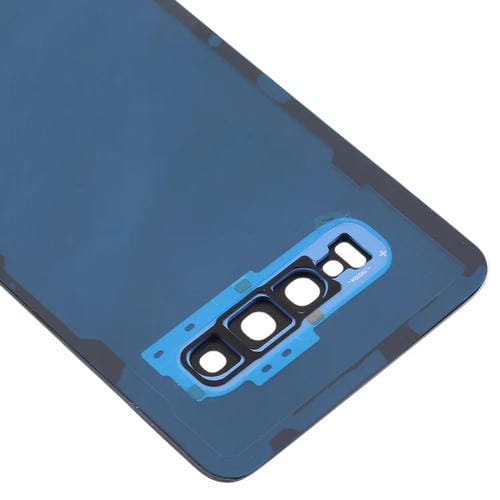 Cover posteriore della batteria Samsung Galaxy S10 con obiettivo della fotocamera (blu)