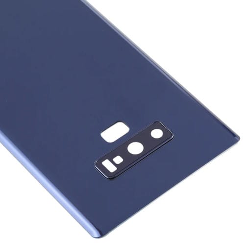 Couvercle arrière de batterie Samsung Galaxy Note 9 avec objectif de caméra (bleu)