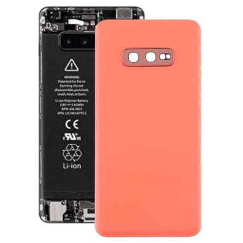 Tapa Trasera de Batería Samsung Galaxy S10e con Lente de Cámara (Rosa)