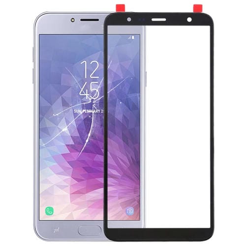 Glass Lens Front Screen Samsung Galaxy J4+/J6+/J610 (Black)
