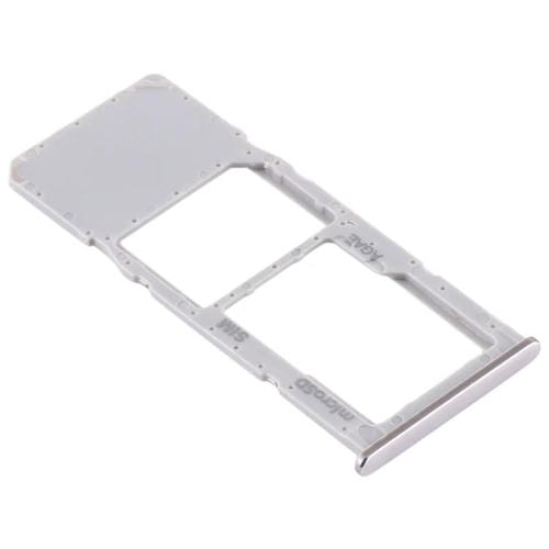 SIM Card and Micro SD Tray Samsung Galaxy A71/A715 (Silver)