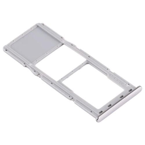 SIM Card and Micro SD Tray Samsung Galaxy A71/A715 (Silver)