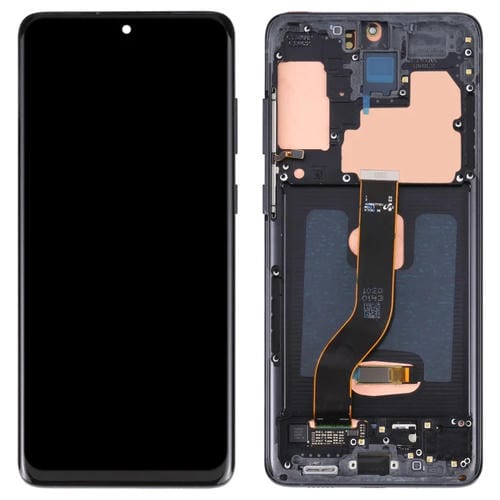 Ecrã LCD Super AMOLED Samsung Galaxy S20+ 5G SM-G986B/G985 com Moldura (Preto)
